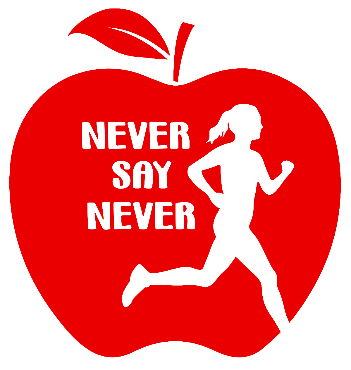 Never Say Never Half Marathon and 10K logo on RaceRaves