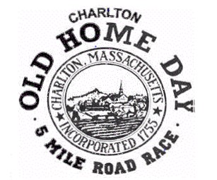 Charlton Old Home Day Road Race logo on RaceRaves