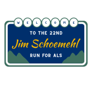 Jim Schoemehl Run for ALS logo on RaceRaves