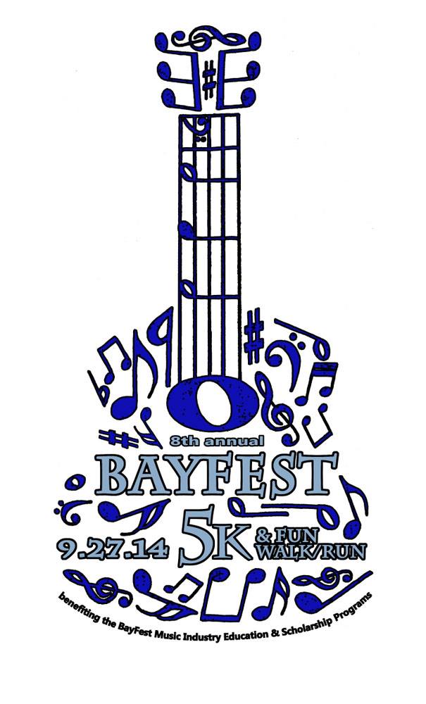 BayFest 5K logo on RaceRaves