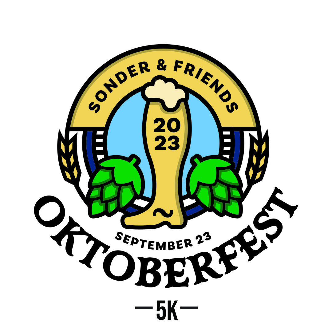 Sonder and Friends Oktoberfest 5K logo on RaceRaves