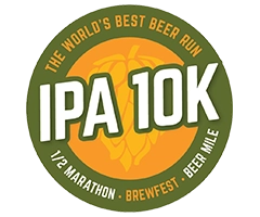 IPA 10K, 3K, Half Marathon & Beer Mile logo on RaceRaves