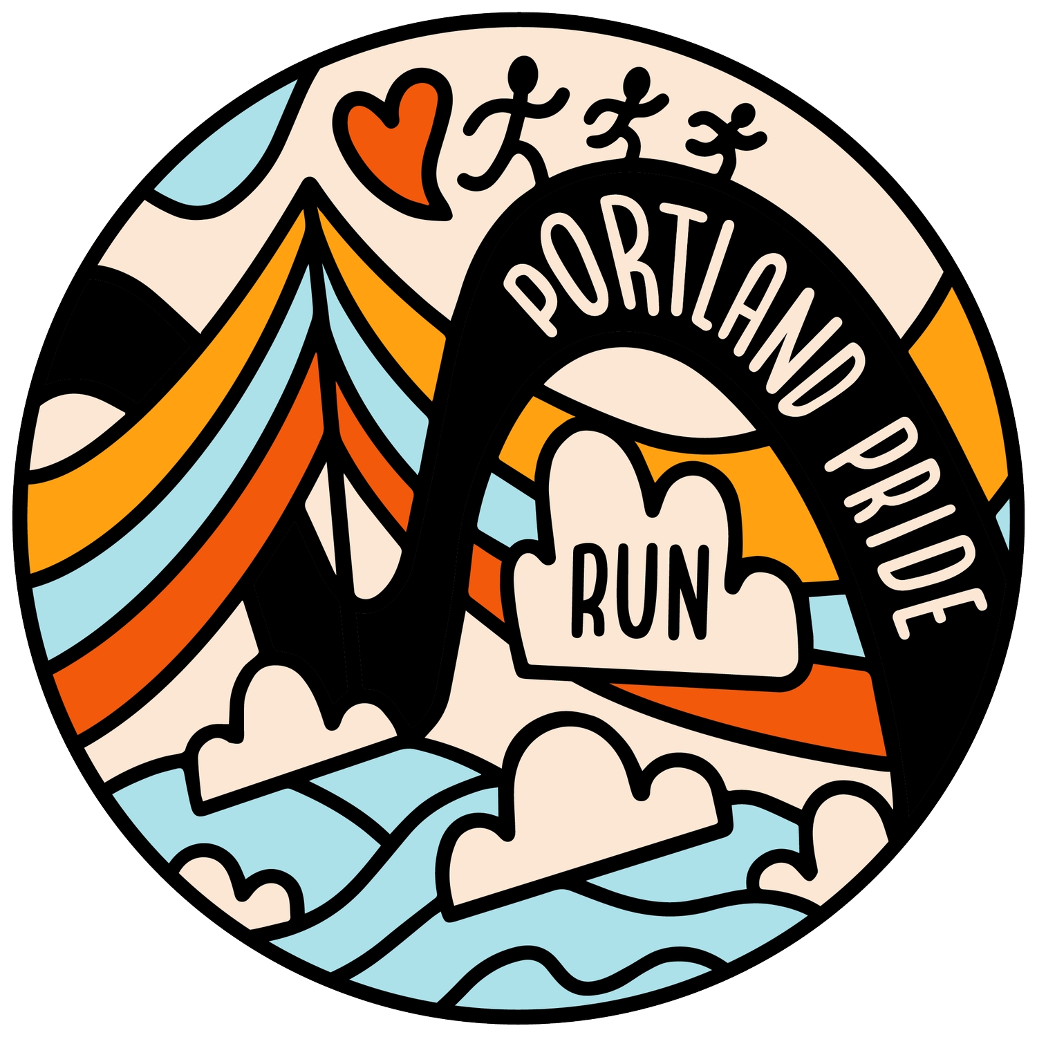 PDX Pride Run logo on RaceRaves