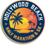 Hollywood Beach Half Marathon & 5K logo on RaceRaves