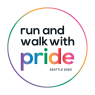 Run and Walk with Pride logo on RaceRaves