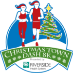 Christmas Town Dash 8K logo on RaceRaves