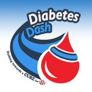 Diabetes Dash 5K logo on RaceRaves