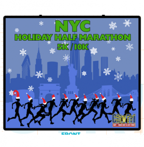 NYC Holiday Half, 10K & 5K logo on RaceRaves