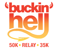 Buckin’ Hell logo on RaceRaves