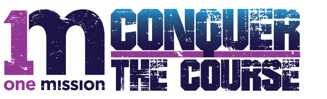 One Mission Conquer the Course logo on RaceRaves