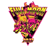 Full Moon 25K & 50K logo on RaceRaves