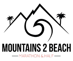 Mountains 2 Beach Marathon & Half Marathon logo on RaceRaves