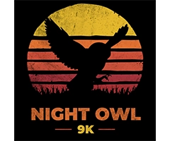 Night Owl 9K logo on RaceRaves