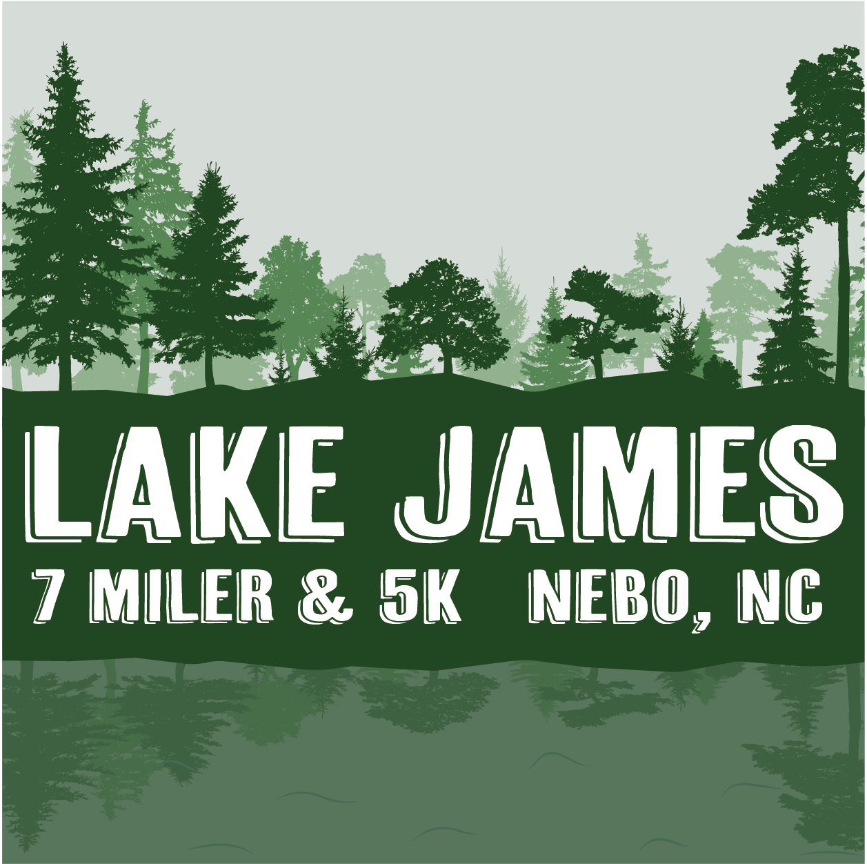 Lake James 7 Miler & 5K logo on RaceRaves