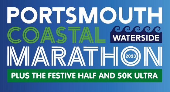 Portsmouth Coastal Waterside Marathon logo on RaceRaves