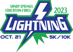 SSEF Lightning Run 5K & 10K logo on RaceRaves