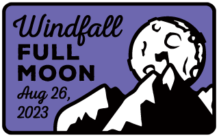 Windfall Full Moon Trail Run logo on RaceRaves