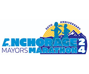 Anchorage Mayor's Marathon 2024 logo