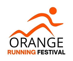 Orange Running Festival logo on RaceRaves