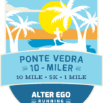 Ponte Vedra 10 Miler logo on RaceRaves