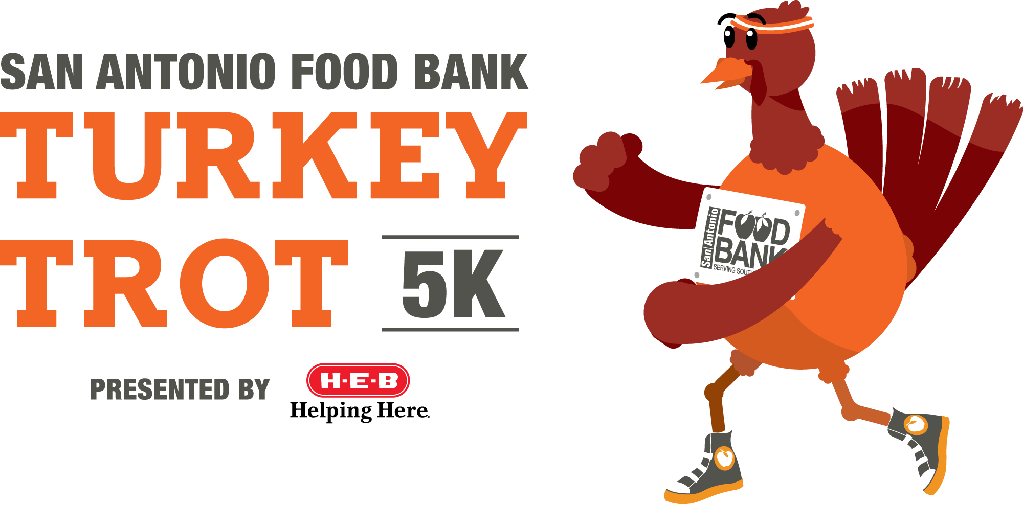 San Antonio Food Bank Turkey Trot logo on RaceRaves