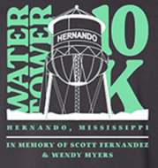 Hernando Water Tower 10K logo on RaceRaves