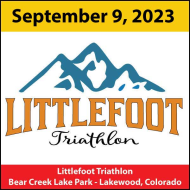 Littlefoot Sprint Triathlon logo on RaceRaves