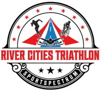 River Cities Triathlon logo on RaceRaves