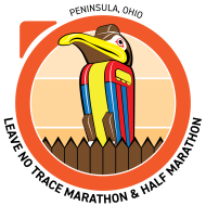 Leave No Trace Trail Half Marathon logo on RaceRaves