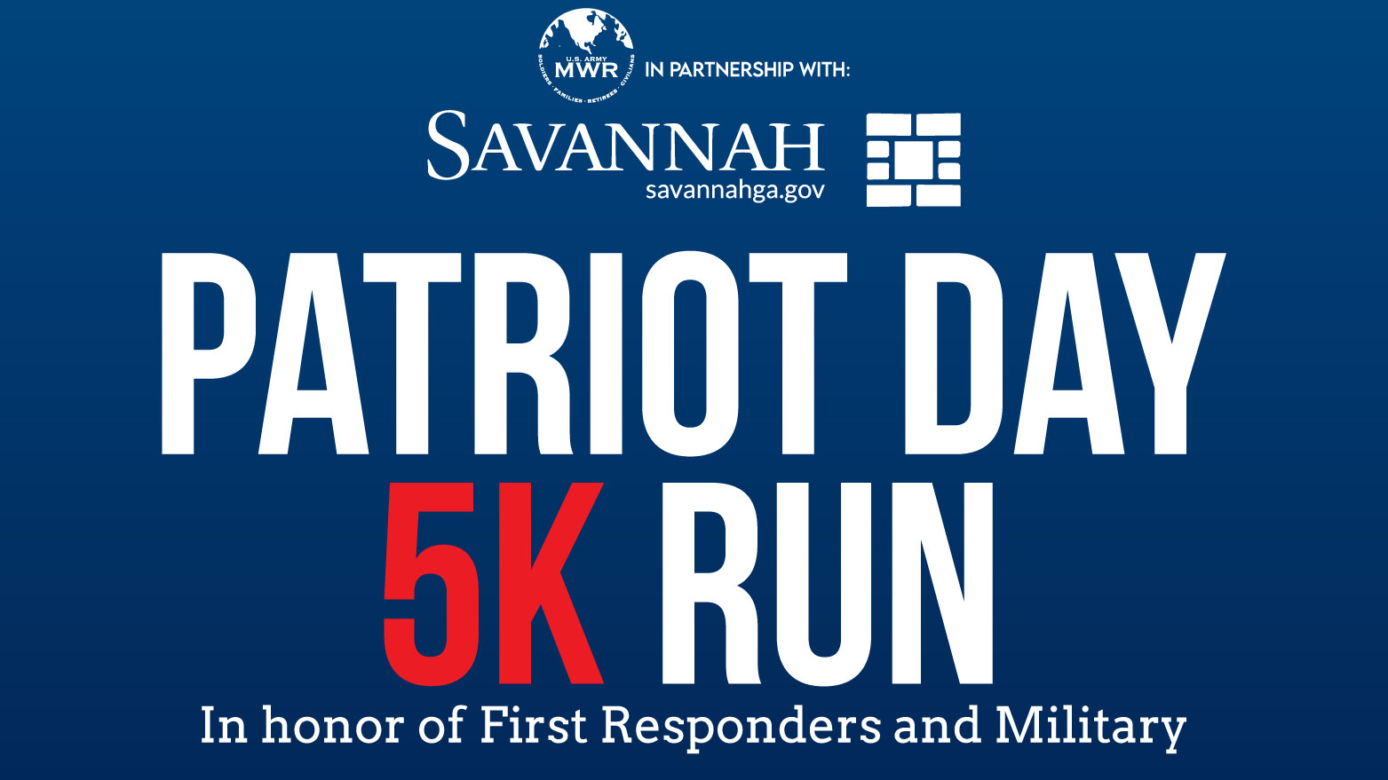 Savannah Patriot Day Run logo on RaceRaves