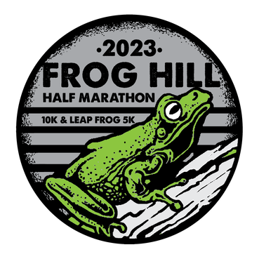 Frog Hill Half Marathon logo on RaceRaves