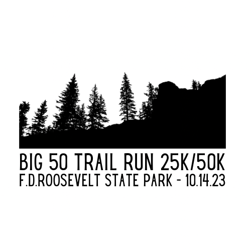 Big 50 Trail Run logo on RaceRaves