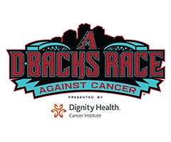 D-backs Race Against Cancer 5K logo on RaceRaves