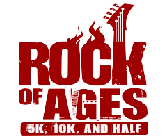 Rock of Ages 5K, 10K & Half Marathon logo on RaceRaves