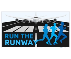 Run the Runway 5K at BTR logo on RaceRaves