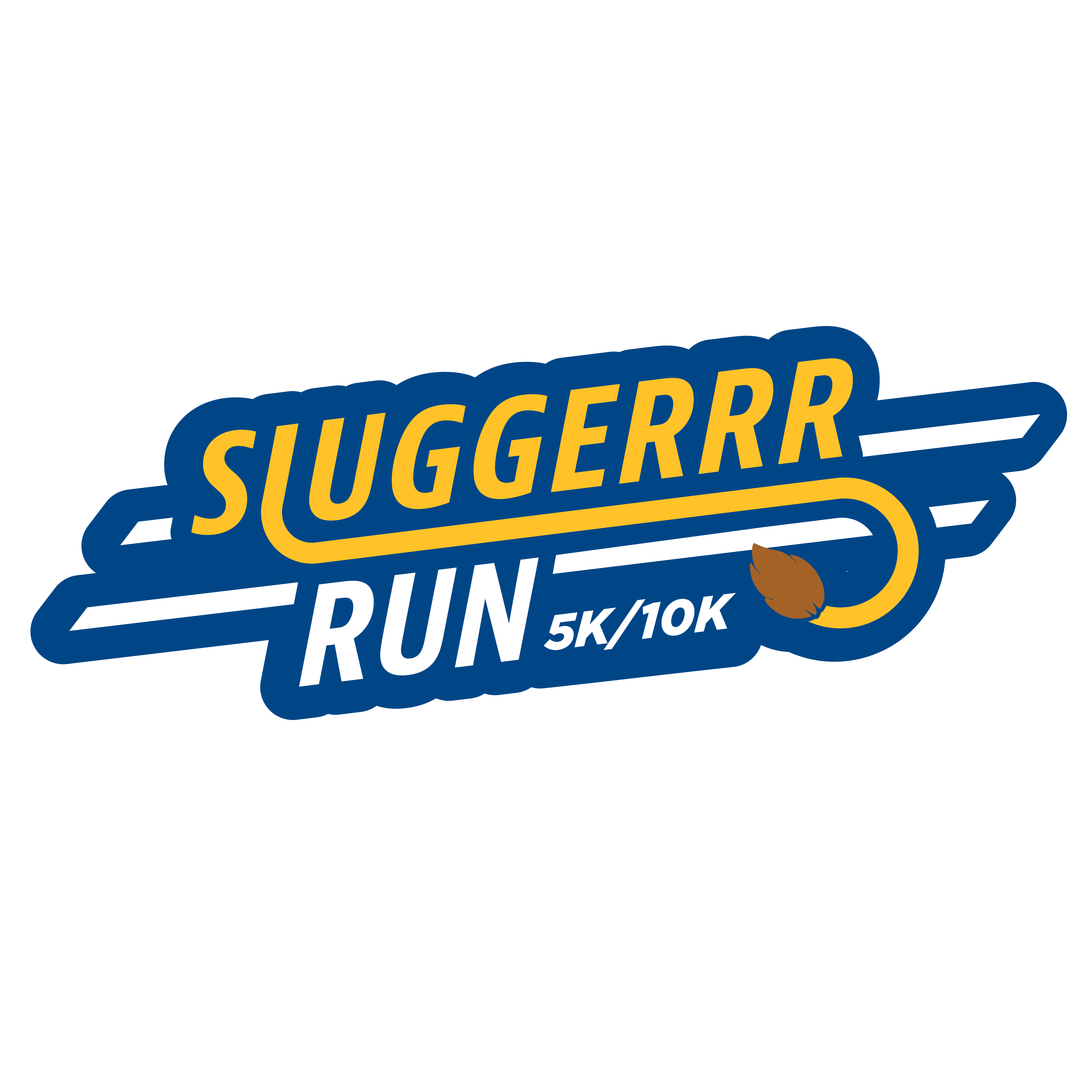 Sluggerrr Run 5K & 10K logo on RaceRaves