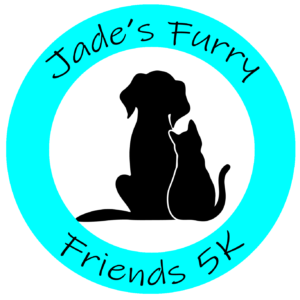 Jade’s Furry Friends 5K logo on RaceRaves