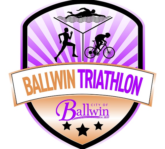 Ballwin Triathlon logo on RaceRaves