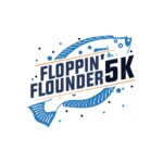 Floppin’ Flounder 5K logo on RaceRaves