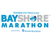 Traverse City Track Club Bayshore Marathon logo