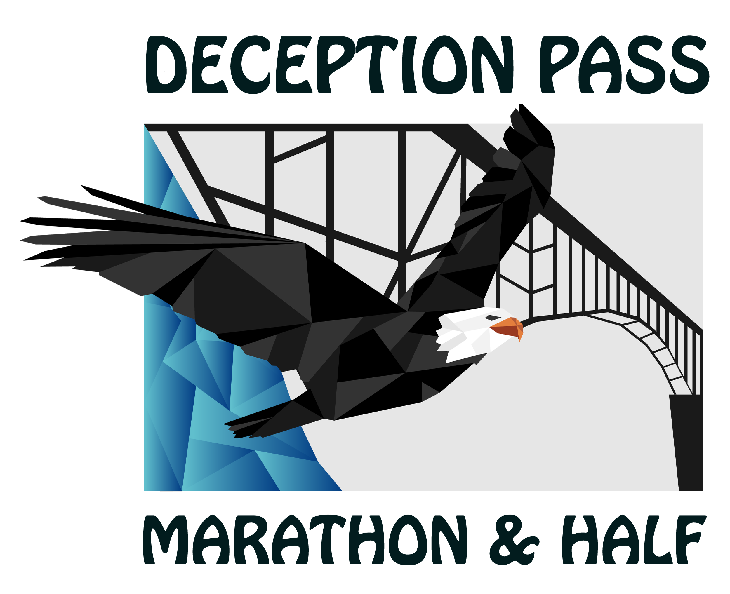 Deception Pass Marathon & Half logo on RaceRaves
