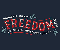 Parley P. Pratt Freedom Run logo on RaceRaves