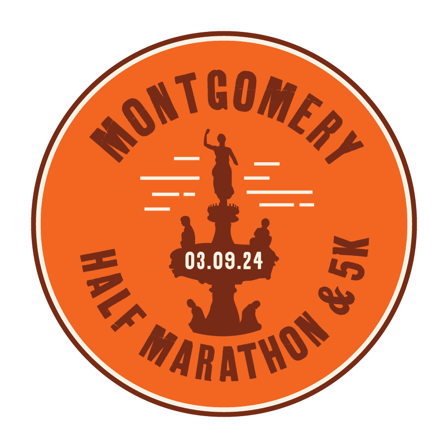 Montgomery Half Marathon & 5K logo on RaceRaves
