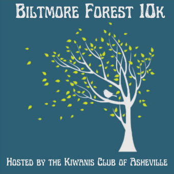 Biltmore Forest 10K logo on RaceRaves