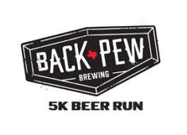 Back Pew Brewing Co 5K Beer Run logo on RaceRaves