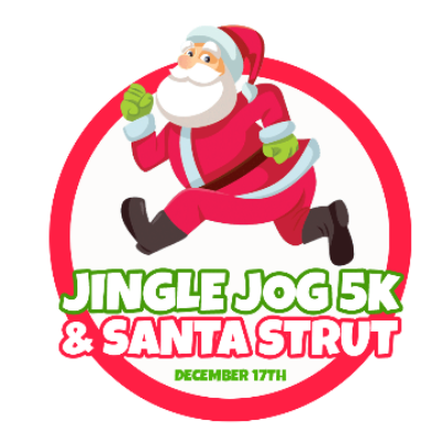 Jingle Jog 5K & Santa Strut (FL) logo on RaceRaves