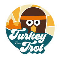 Des Moines Turkey Trot logo on RaceRaves
