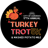 Aurora Turkey Trot & Mashed Potato Mile logo on RaceRaves
