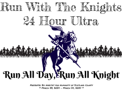 Run with the Knights 24 Hr Ultra logo on RaceRaves