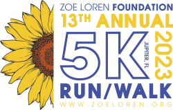 Zoe Loren Foundation 5K logo on RaceRaves